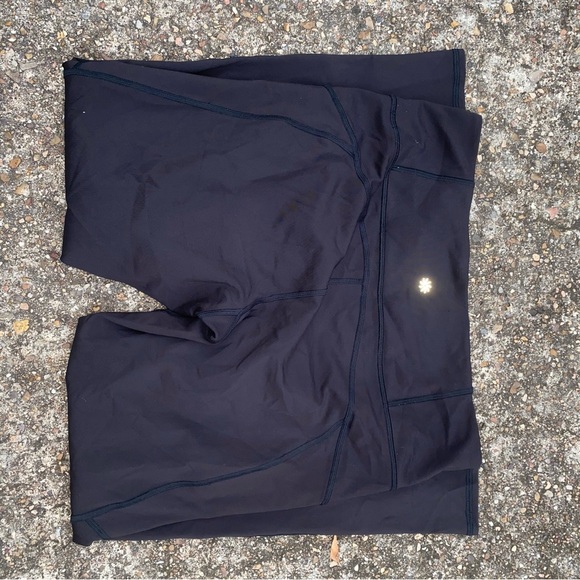 Athleta Charcoal Leggings with zippers black - Picture 4 of 7